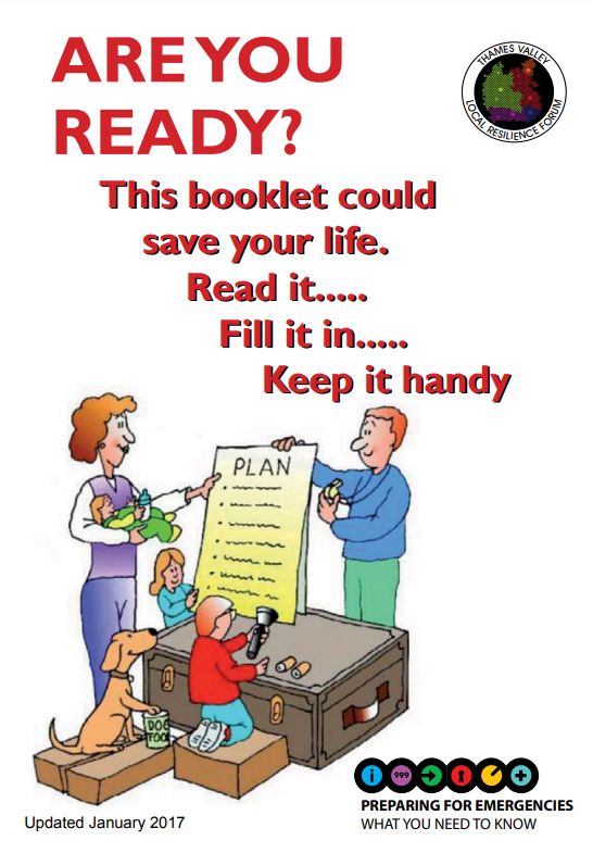 Are you Ready Emergency Planning Booklet