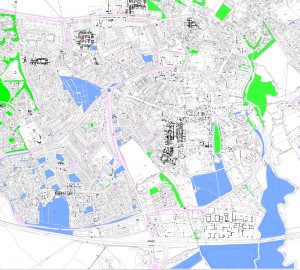 Land ownership map