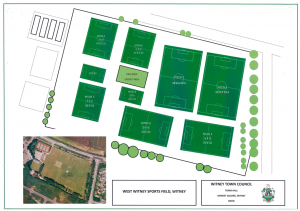 Plan of West Witney Pitches