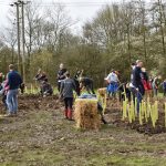 Witney Tiny Forest Planting Day March 2020