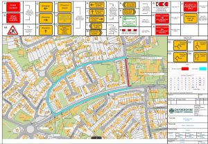 Moorland Road Diversion Route