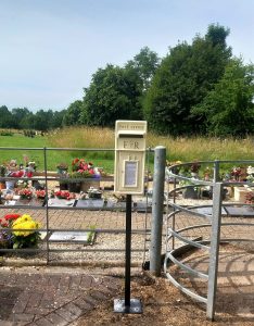 A Post Box to Heaven in Windrush cemetery