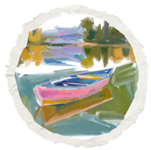 picture of a boat on a lake