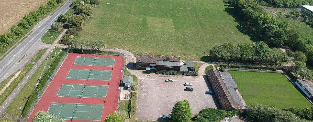 West Witney Sports Ground from above