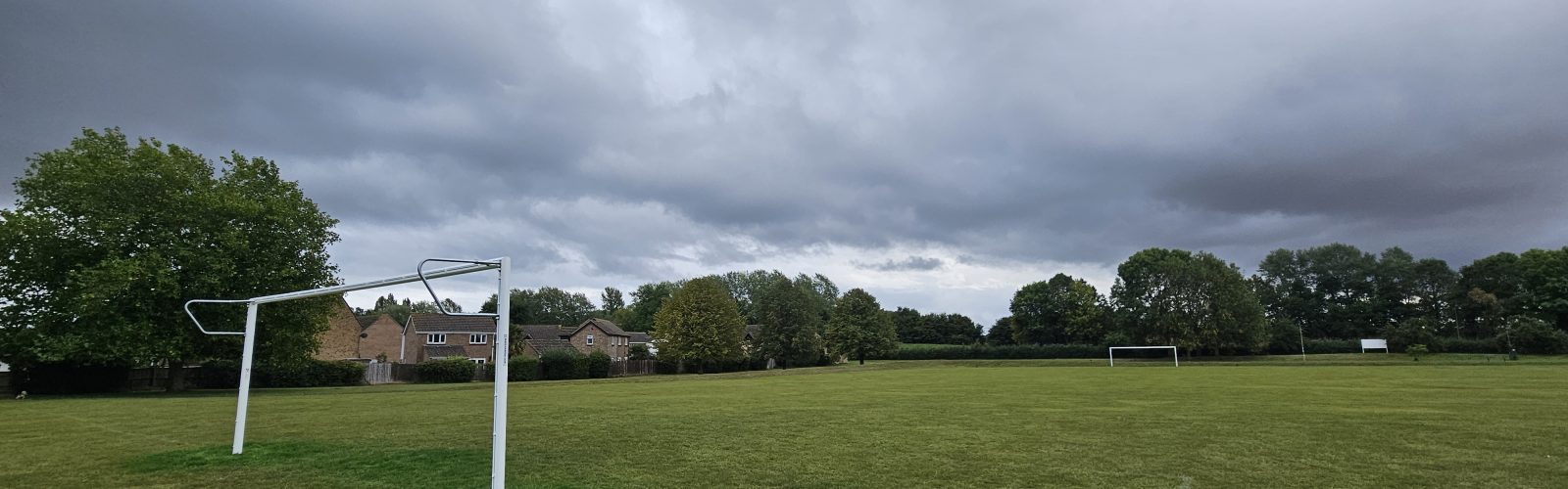Goal posts at Burwell Recreation ground