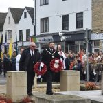 Councillors lay wreaths