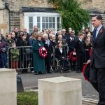 MP Lays a wreath