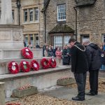 Councillors lay wreaths