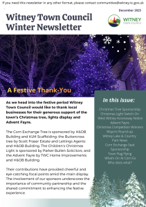 Winter Newsletter 2025 Front Page