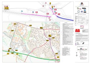 Road Diversion Map