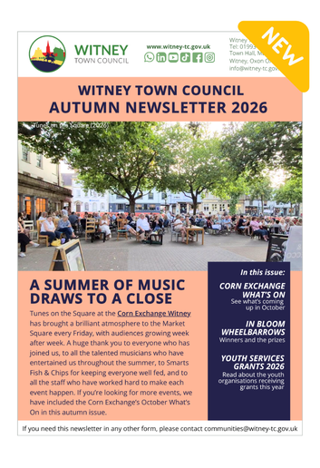 WTC Autumn Newsletter 2026